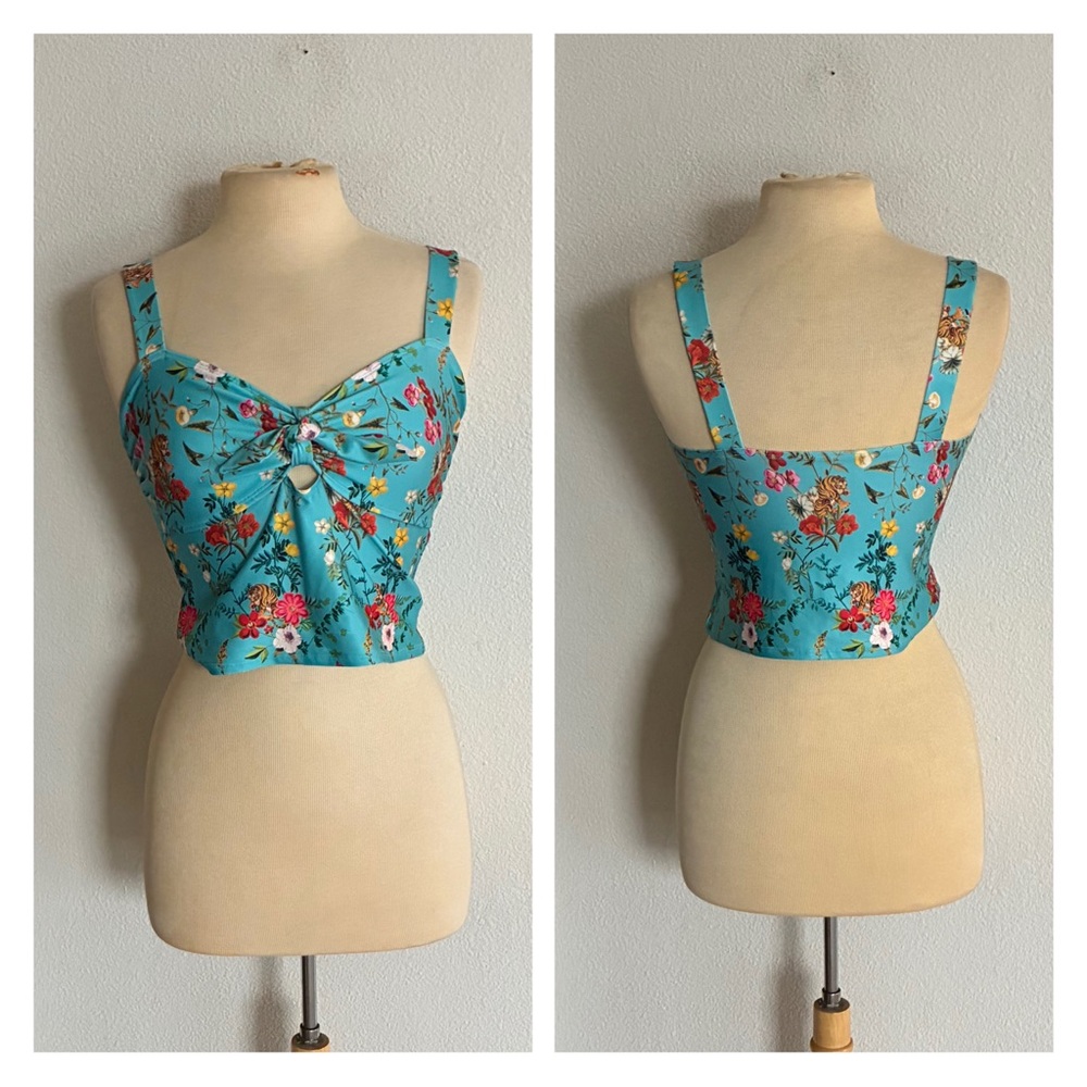 Blackmilk tiger top